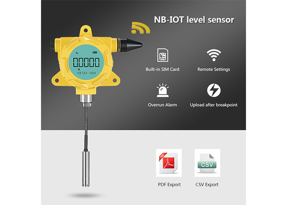 Zigbee Nb Iot Lora वायरलेस वॉटर टैंक लेवल सेंसर वायरलेस वॉटर लेवल कंट्रोलर
