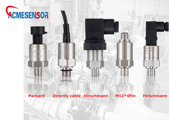 150Psi औद्योगिक दबाव ट्रांसमीटर सेंसर 4-20ma 12 ~ 36VDC